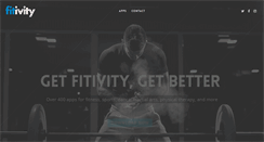 Desktop Screenshot of getfitivity.com